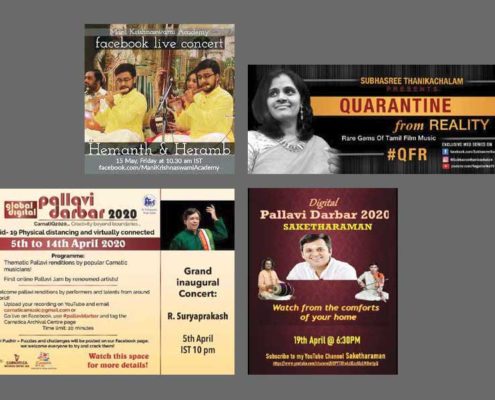 Leveraging social media as a platform for Carnatic music